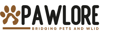 "Bridging Pets and Wild" blog logo, showing a visual connection between pet and wild animal imagery